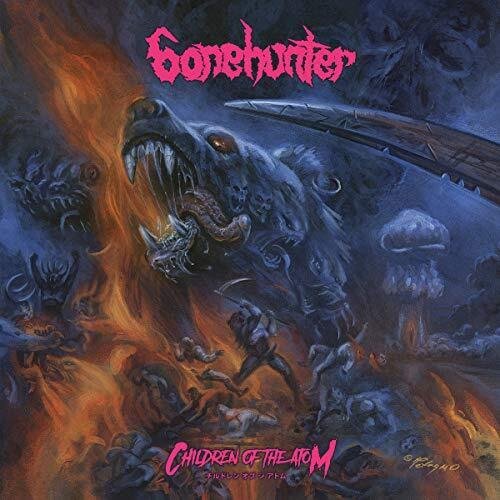 Cover for Bonehunter · Children of the Atom (LP) (2019)