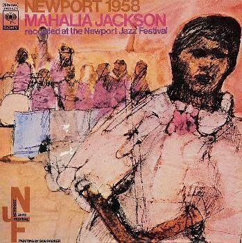 Cover for Mahalia Jackson · Live at Newport '58 (CD) (1990)