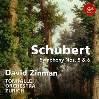 Cover for Schubert F. · SCHUBERT-SYMPHONY Nos. 5 &amp; 6-DAVID ZINMAN (CD) (2012)