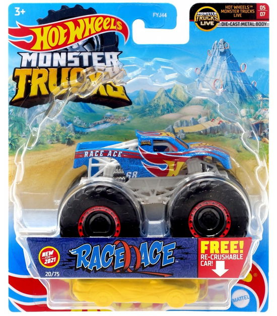 Cover for Hot Wheels Monster Truck · Hw Monster Truck 1:24 Race Ace (MERCH) (2021)