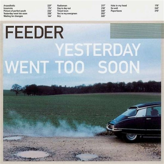 Cover for Feeder · Yesterday Went Too Soon (CD)