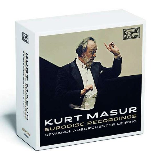 Eurodisc Recordings - Kurt Masur - Musiikki - SONY MUSIC - 0889854358624 - perjantai 7. heinäkuuta 2017