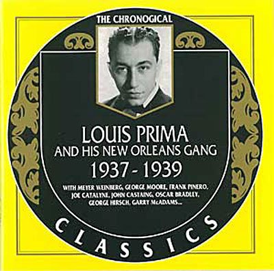 1937-1939 - Louis Prima - Music - CLASSIC - 3307517114624 - April 17, 2001