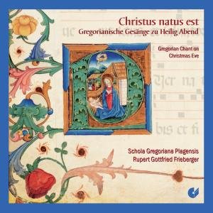 Cover for Gregorian Chant · Christus Natus Est (CD) (2010)