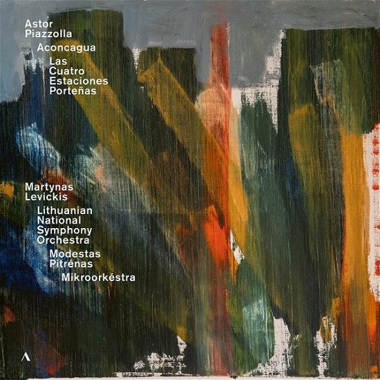 Cover for Levickis, Martynas &amp; Mikrookestra · Piazzolla: Aconcagua / Las Cuatro Estaciones Portenas (LP) (2022)