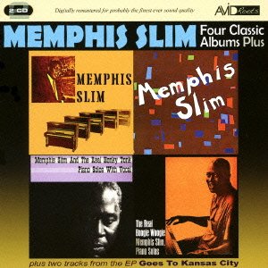Cover for Memphis Slim · Slim - Four Classic Albums Plus (CD) [Japan Import edition] (2016)