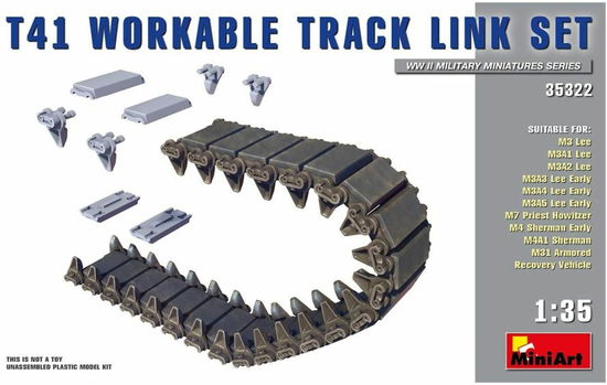 Cover for MiniArt · T41 Workable Track Link Set (Toys)