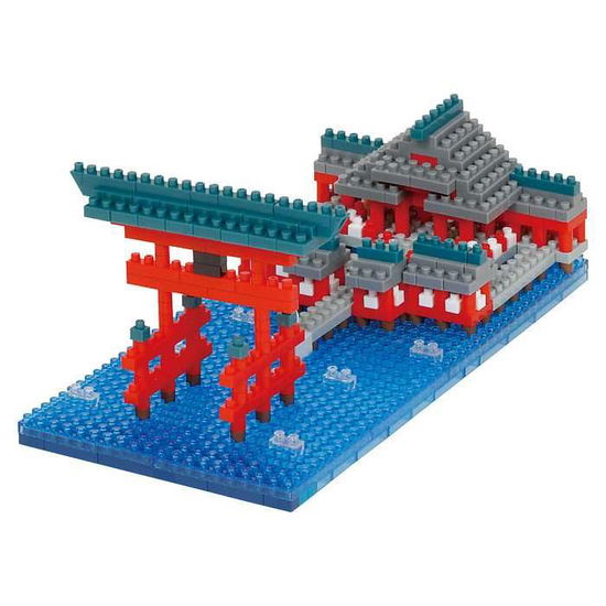 Cover for Nanoblock · Famous Buildings - Itsukushima Shrine (Box of 12) (MERCH) (2021)