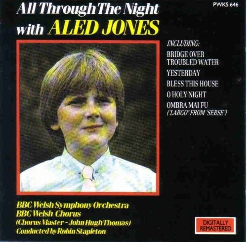 Cover for Aled Jones  · All Through The Night (CD)