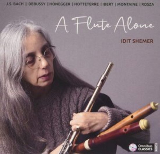 Cover for Idit Shemer · A Flute Alone (CD) (2021)