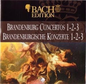 Cover for Bach · Brandenburg Concertos 1-2-3 (CD)