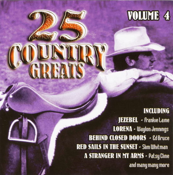 Cover for 25 Jazz Greats Volume 4 (CD)