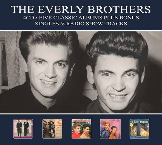 Cover for Everly Brothers · Everly Brothers - Five Classic Albums (CD) [Digipak] (2019)