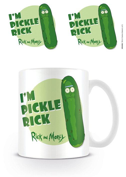 RICK & MORTY - Mug - 300 ml - Pickle Rick - Rick And Morty - Merchandise - Pyramid Posters - 5050574248624 - 7. februar 2019