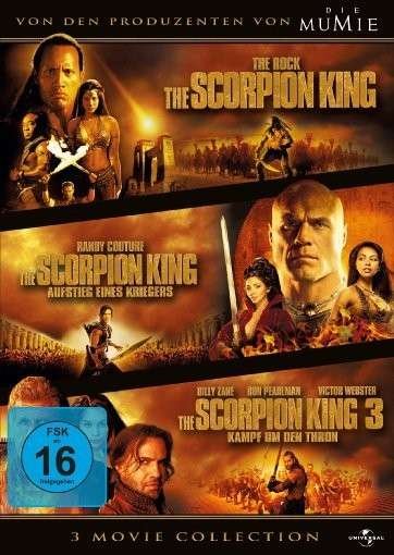 Cover for Dwayne Johnson,michael Clarke Duncan,steven... · The Scorpion King - 3 Movie Collection (DVD) (2012)