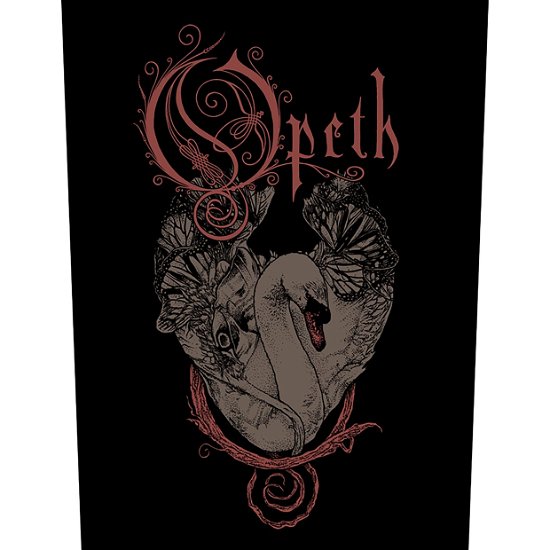 Cover for Opeth · Opeth Back Patch: Swan (MERCH) [Black edition] (2019)