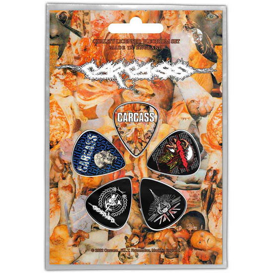 Carcass Plectrum Pack: I Reek Of Putrefaction - Carcass - Fanituote -  - 5056365716624 - 