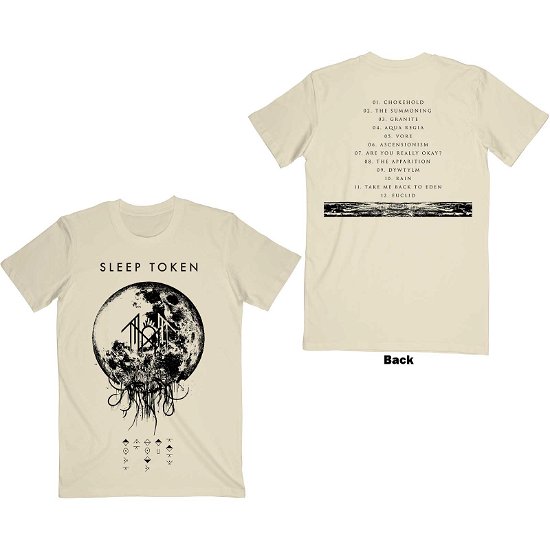 Cover for Sleep Token · Sleep Token Unisex T-Shirt: Take Me Back To Eden (Back Print) (T-shirt) [size M]