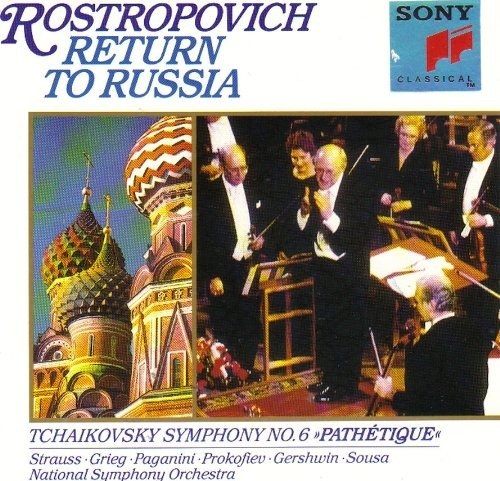 Cover for Rostropowitsch Mstislav · Return to Russia (CD)