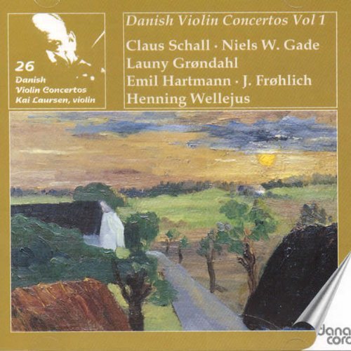 Cover for Laursen · Danish Violin Concertos (CD) (2009)