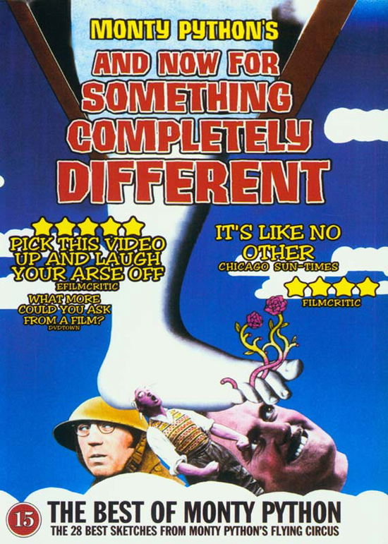 Cover for Monty Python · And Now for Something Completely Different (DVD) (2010)