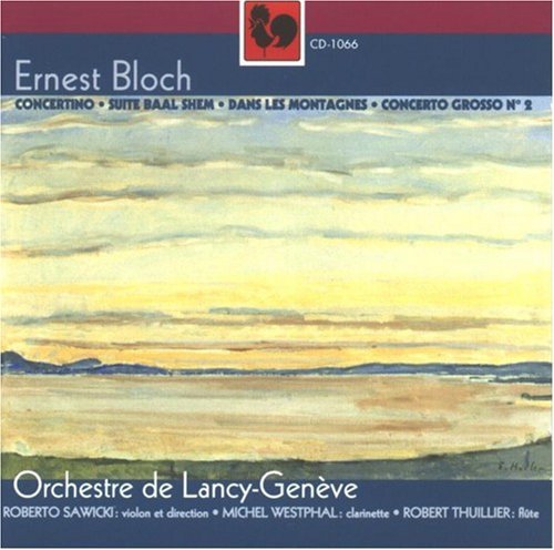 Cover for E. Bloch · Concertino / Suite Baal She (CD) (2004)