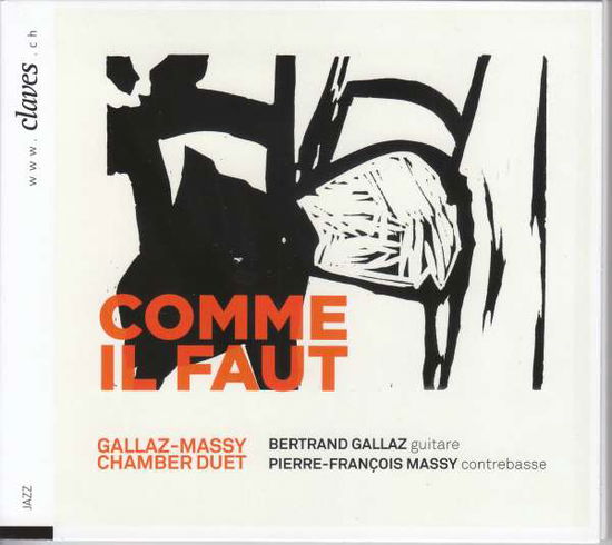 Cover for Vargallaz-massy Chamber Duet · Comme Il Faut (CD) (2021)