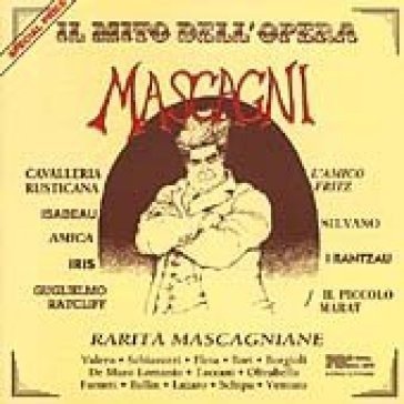 Cover for Aa.vv. · Rarita' Mascagniane (CD) (2001)