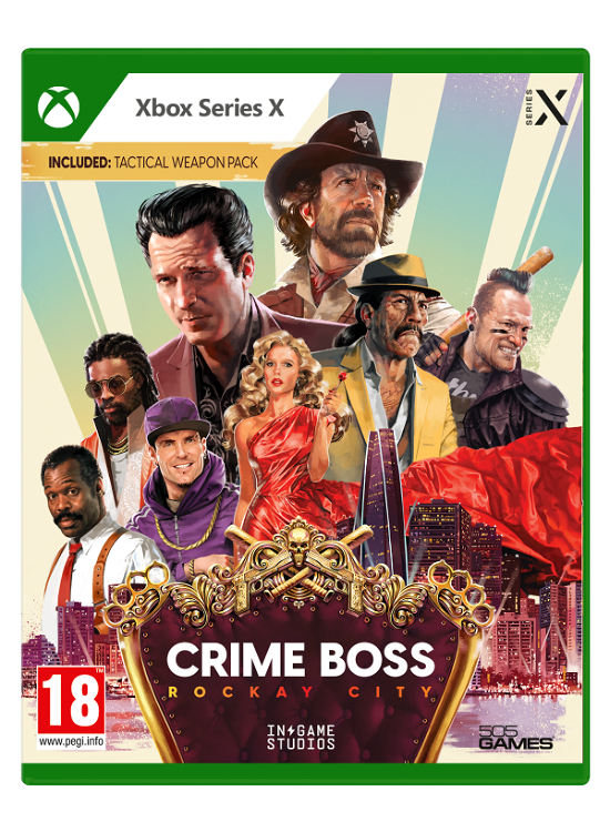 Cover for 505 Games · Crime Boss Rockay City (Toys) (2023)