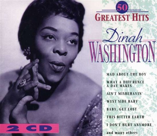 Cover for Dinah Washington · 50 Greatest Hits (CD) (1993)