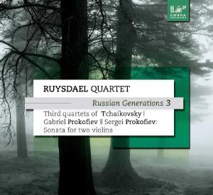 Cover for Prokofiev / Tchaikovsky / Ruysdael Quartet · Russian Generations 3 (CD) [Digipak] (2012)