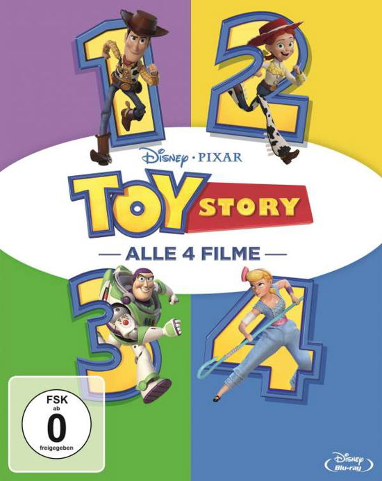 Cover for Toy Story 1-4 - Collection BD (Blu-ray) (2019)