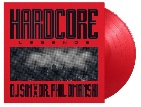 DJ SIM x Dr. Phil Omanski · Hardcore Legends (LP) [Red Vinyl edition] (2024)