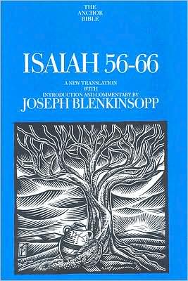 Cover for Joseph Blenkinsopp · Isaiah 56-66 - The Anchor Yale Bible Commentaries (Hardcover Book) (2003)