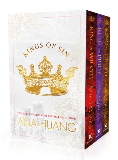 Ana Huang Kings of Sin Series 3 Books Collection Set (King of Wrath, K