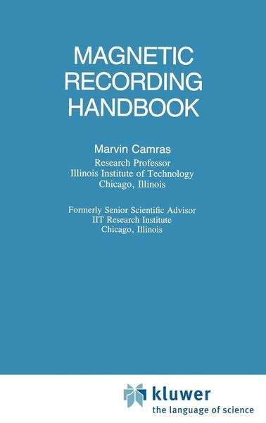 Cover for Marvin Camras · Magnetic Recording Handbook (Gebundenes Buch) [1988 edition] (1988)