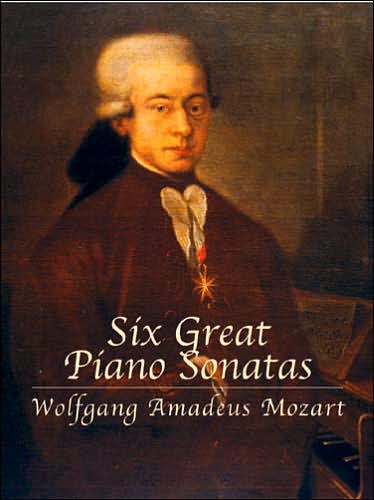 Cover for Classical Piano Sheet Music · Six Great Piano Sonatas (Dover Music for Piano) (Paperback Book) (2012)