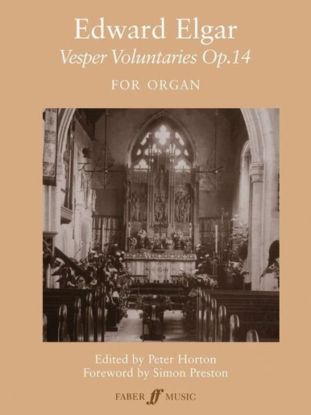 Eleven Vesper Voluntaries - Edward Elgar - Books - Faber Music Ltd - 9780571508624 - December 1, 1998