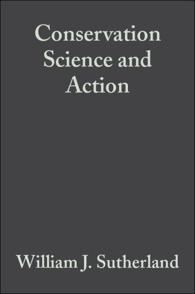 Cover for WJ Sutherland · Conservation Science and Action (Paperback Bog) (1998)