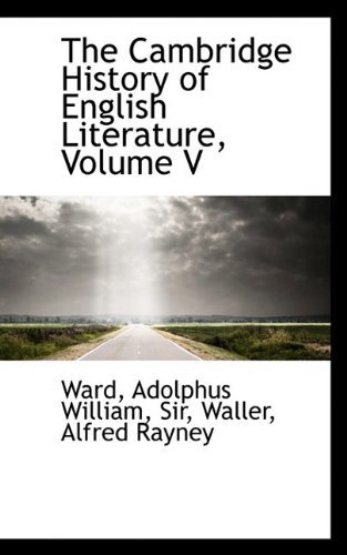 Cover for Ward · The Cambridge History of English Literature, Volume V (Pocketbok) (2009)