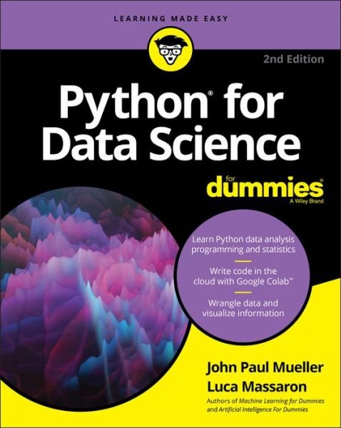 Cover for John Paul Mueller · Python for Data Science For Dummies (Paperback Bog) (2019)