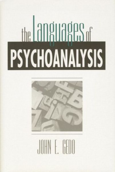 Cover for John E. Gedo · The Languages of Psychoanalysis (Paperback Book) (2020)