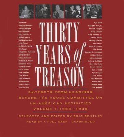 Cover for Eric Bentley · Thirty Years of Treason, Volume 1 (CD) (2014)