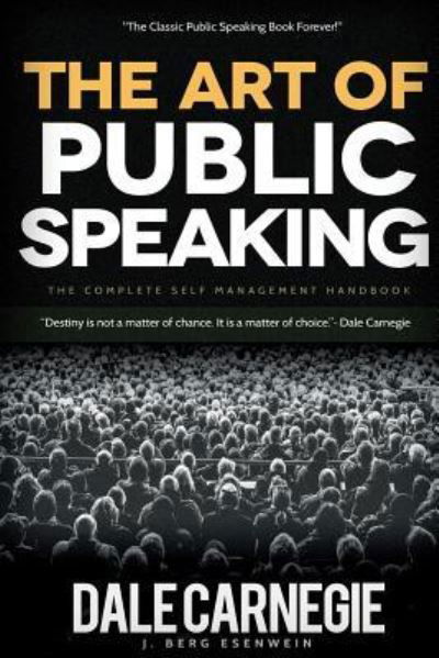 Cover for Dale Carnegie · The Art of Public Speaking (Paperback Book) (2015)