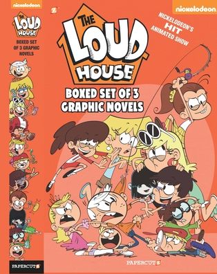 Cover for The Loud House Creative Team · Loud House 3 in 1 Boxed Set - The Loud House (Paperback Bog) (2022)