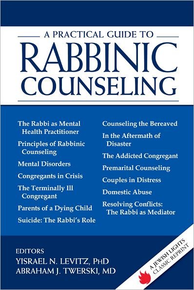 Cover for Yisrael N Levitz · A Practical Guide to Rabbinic Counseling: A Jewish Lights Classic Reprint (Hardcover bog) (2012)