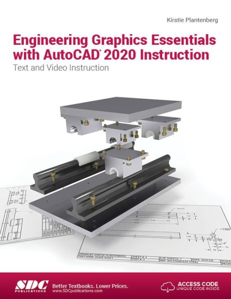 Cover for Kirstie Plantenberg · Engineering Graphics Essentials with AutoCAD 2020 Instruction (Paperback Book) (2019)