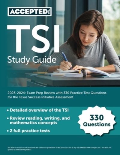 Cover for Jonathan Cox · TSI Study Guide 2023-2024 (Book) (2022)