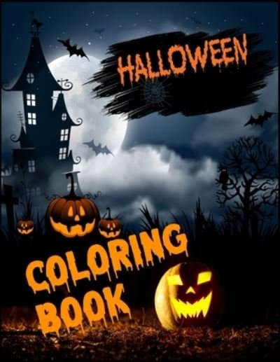Cover for Masab Coloring Press House · Halloween Coloring Book (Paperback Bog) (2019)