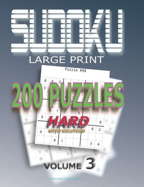 Cover for Norwalk Publishing · Sudoku Puzzles Hard (Pocketbok) (2019)